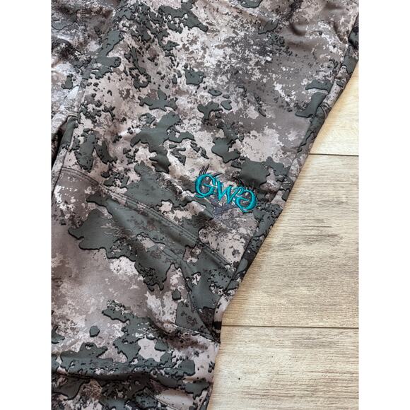 GEG Girls with Guns Artemis 2 Gray Camo Pants Midweight LARGE Outdoor Hunting - Picture 3 of 3